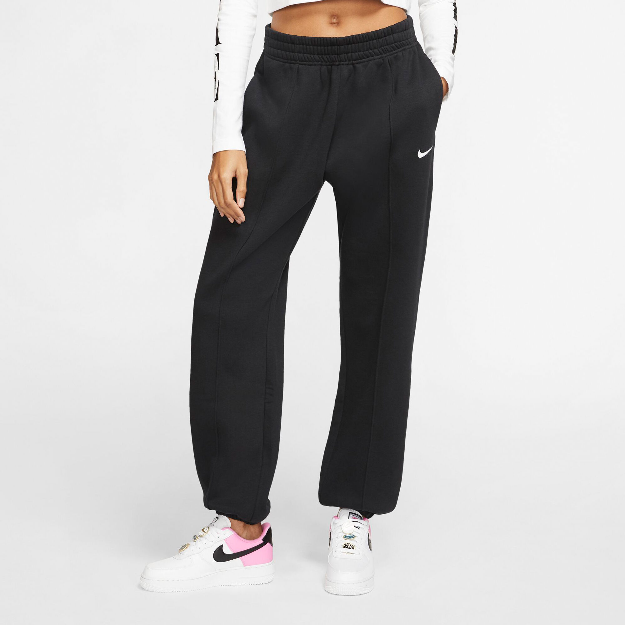 women's sportswear essential fleece sweatpants