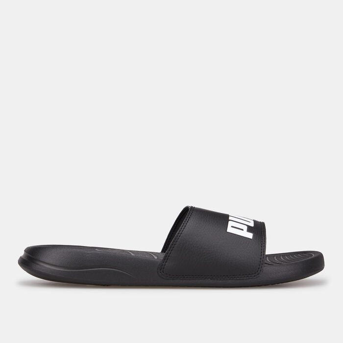 PUMA Men's Popcat 20 Slides Black PUMA Men's Popcat 20 Slides Black image number 1