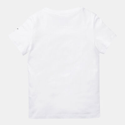 PUMA Kids' x SPONGEBOB Logo T-Shirt White