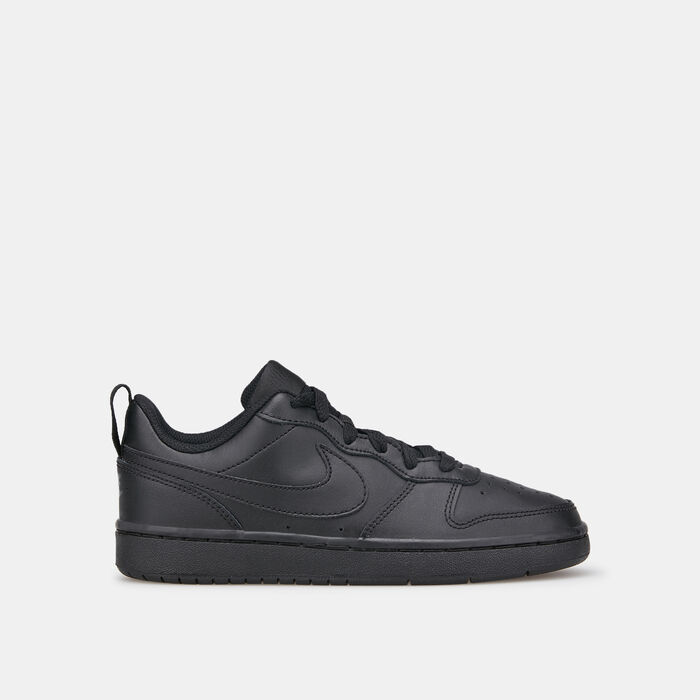 Nike Kids' Court Borough Low 2 Shoe (Older Kids) Black Nike Kids' Court Borough Low 2 Shoe (Older Kids) Black image number 0
