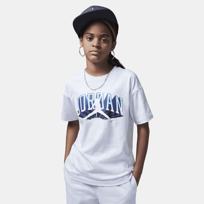 Jordan Kids' Push Through T-Shirt Blue Jordan Kids' Push Through T-Shirt Blue image number 0