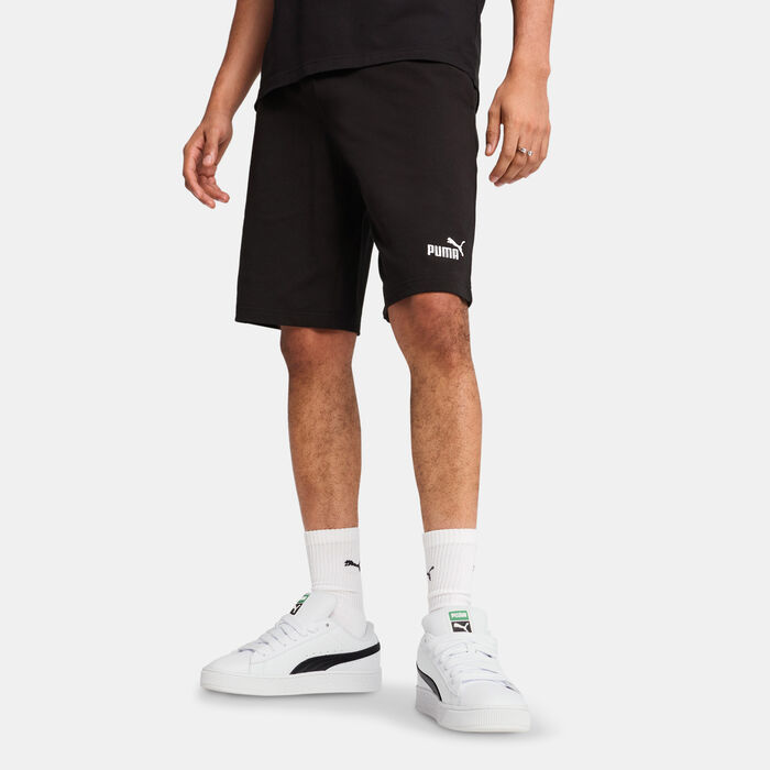 PUMA Men's Essentials No. 1 Logo Shorts Black PUMA Men's Essentials No. 1 Logo Shorts Black image number 0