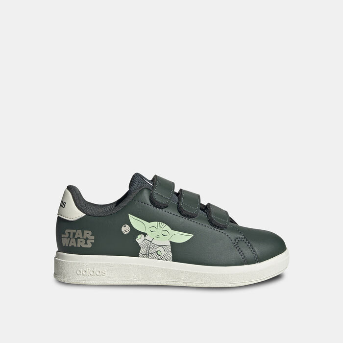 adidas Kids' Star Wars Advantage 2.0 Shoes Green adidas Kids' Star Wars Advantage 2.0 Shoes Green image number 0