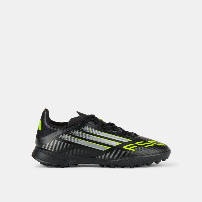 adidas Kids' F50 League Turf Ground Football Shoes Black adidas Kids' F50 League Turf Ground Football Shoes Black image number 0