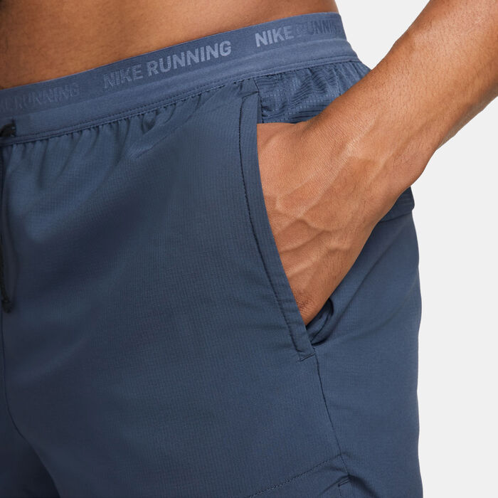 Nike Men's Stride Dri-FIT Running Shorts Blue Nike Men's Stride Dri-FIT Running Shorts Blue image number 3