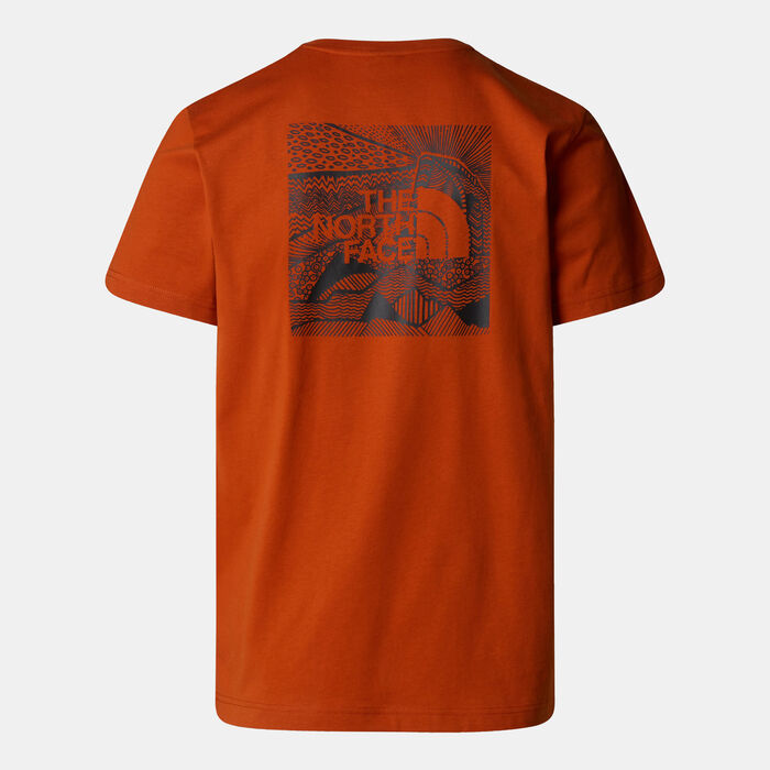 The North Face Men's Redbox Celebration T-Shirt Brown The North Face Men's Redbox Celebration T-Shirt Brown image number 1