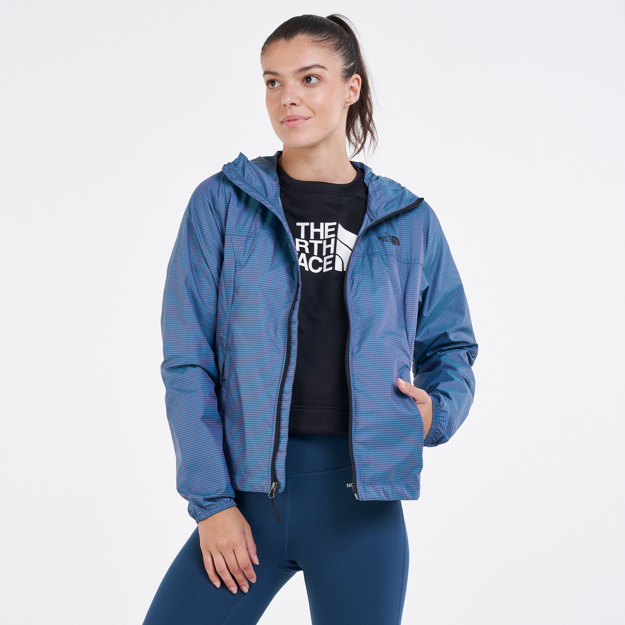 North face printed cyclone jacket online
