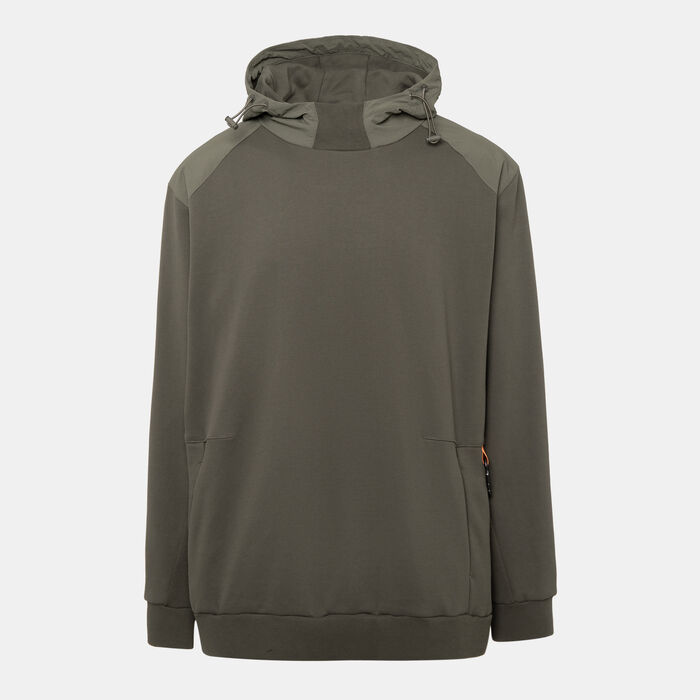 Sun and Sand Sports Men's Hybrid Hoodie Green Sun and Sand Sports Men's Hybrid Hoodie Green image number 0