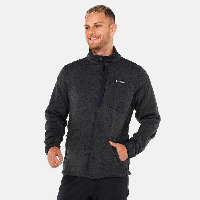 Columbia Men's Sweater Weather™ Full Zip Jacket Black Columbia Men's Sweater Weather™ Full Zip Jacket Black image number 0