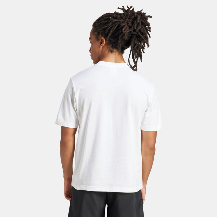 adidas Men's Essentials T-Shirt White adidas Men's Essentials T-Shirt White image number 1