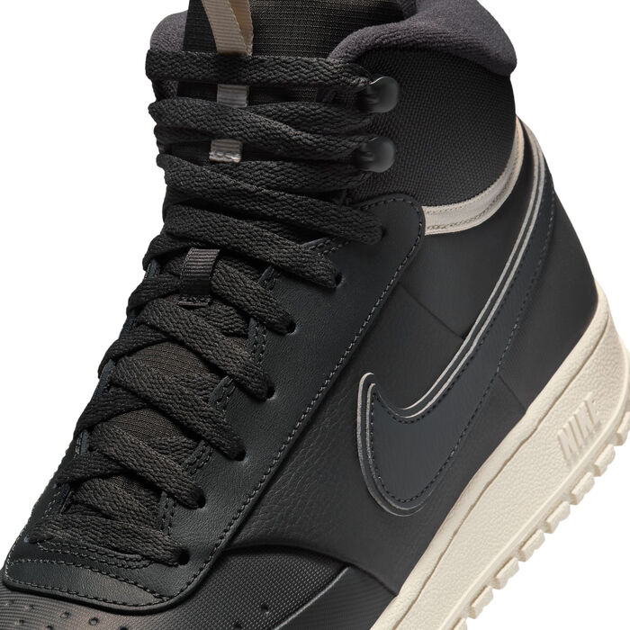 Nike Men's Court Vision Mid Shoe Grey Nike Men's Court Vision Mid Shoe Grey image number 4