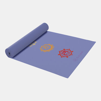 Gaiam Chakra Yoga Mat (4mm) Multi-Color Gaiam Chakra Yoga Mat (4mm) Multi-Color