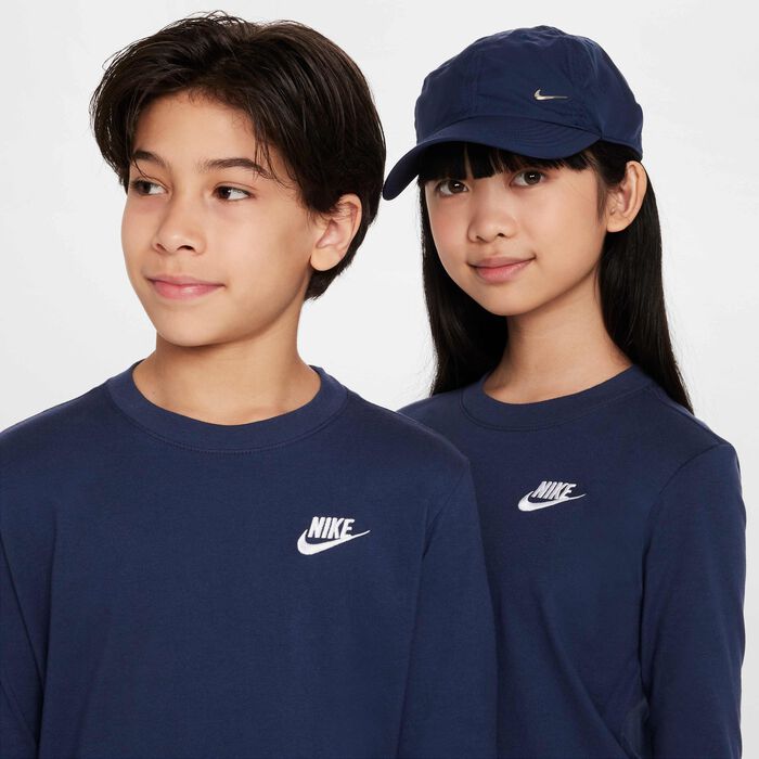 Nike Kids' Sportswear T-Shirt Blue image number 2