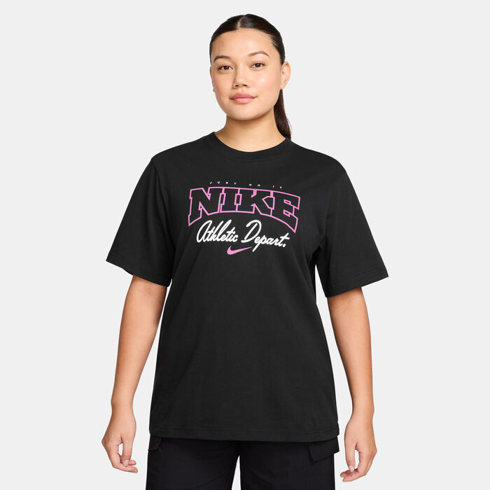 Nike Women's Sportswear T-Shirt Black Nike Women's Sportswear T-Shirt Black image number 0