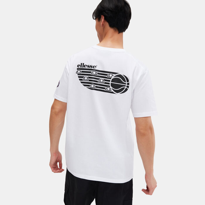 ellesse Men's Boretto T-Shirt White ellesse Men's Boretto T-Shirt White image number 1