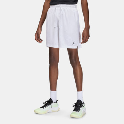 Jordan Men's Sport Dri-FIT Mesh Basketball Shorts White Jordan Men's Sport Dri-FIT Mesh Basketball Shorts White