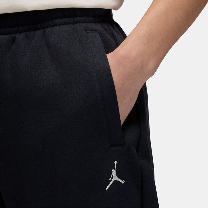 Jordan Men's Brooklyn Fleece Wide Leg Pants Black Jordan Men's Brooklyn Fleece Wide Leg Pants Black image number 3