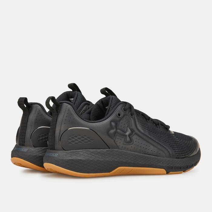 Under Armour Men's UA Charged Commit 3 Training Shoe Black Under Armour Men's UA Charged Commit 3 Training Shoe Black image number 2