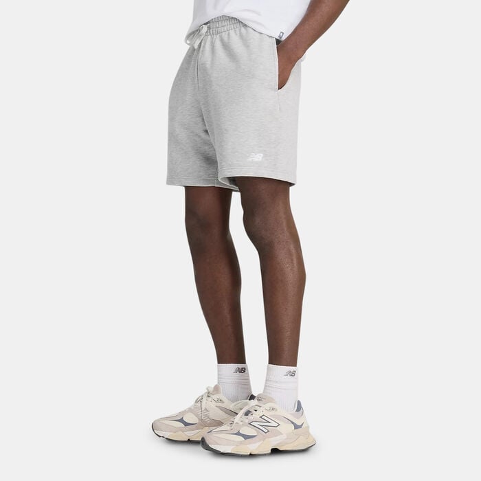 New Balance Men's French Terry Shorts Grey New Balance Men's French Terry Shorts Grey image number 0
