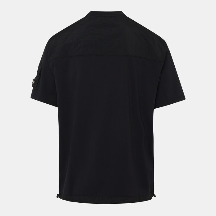 Sun and Sand Sports Men's Hybrid T-Shirt Black Sun and Sand Sports Men's Hybrid T-Shirt Black image number 1