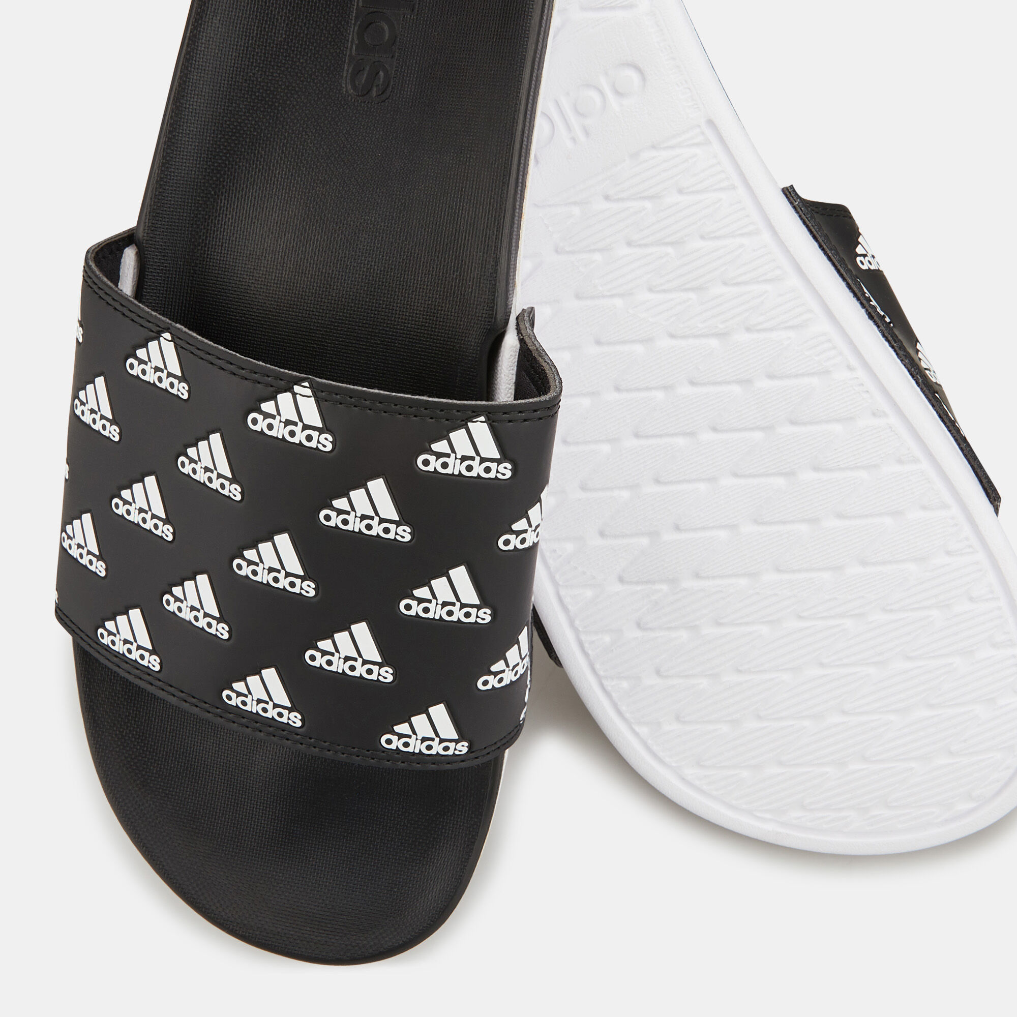 Buy adidas Adilette Comfort Slides Black in KSA SSS