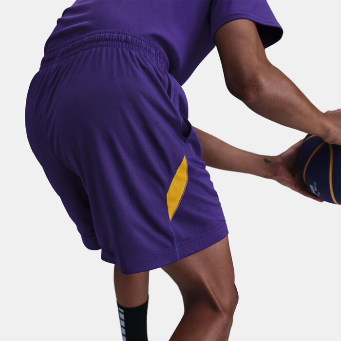 Nike Men's Kobe Bryant Dri-FIT Basketball Pants Purple Nike Men's Kobe Bryant Dri-FIT Basketball Pants Purple image number 4