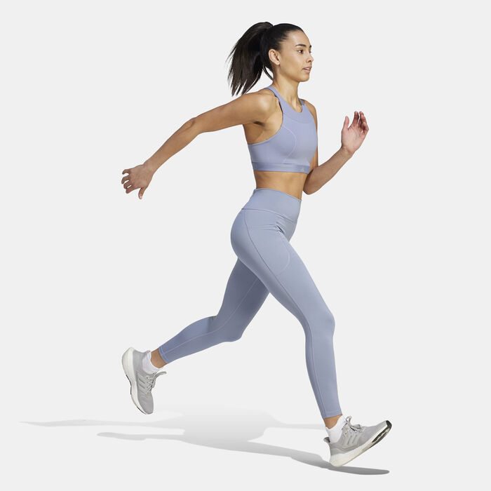 adidas Women's DailyRun 7/8 Leggings Silver adidas Women's DailyRun 7/8 Leggings Silver image number 2