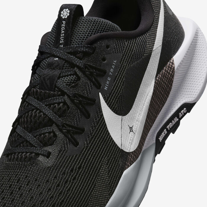 Nike Men's Pegasus 5 Trail-Running Shoes Black Nike Men's Pegasus 5 Trail-Running Shoes Black image number 7
