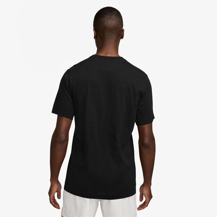 Nike Men's Dri-FIT Trail Running T-Shirt Black Nike Men's Dri-FIT Trail Running T-Shirt Black image number 1
