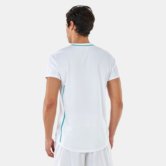 Nike Men's Court Dri-FIT Polo Shirt Red image number 1