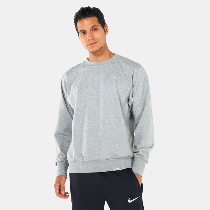 Nike Men’s Dri-FIT Standard Issue Basketball Sweatshirt Grey image number 0