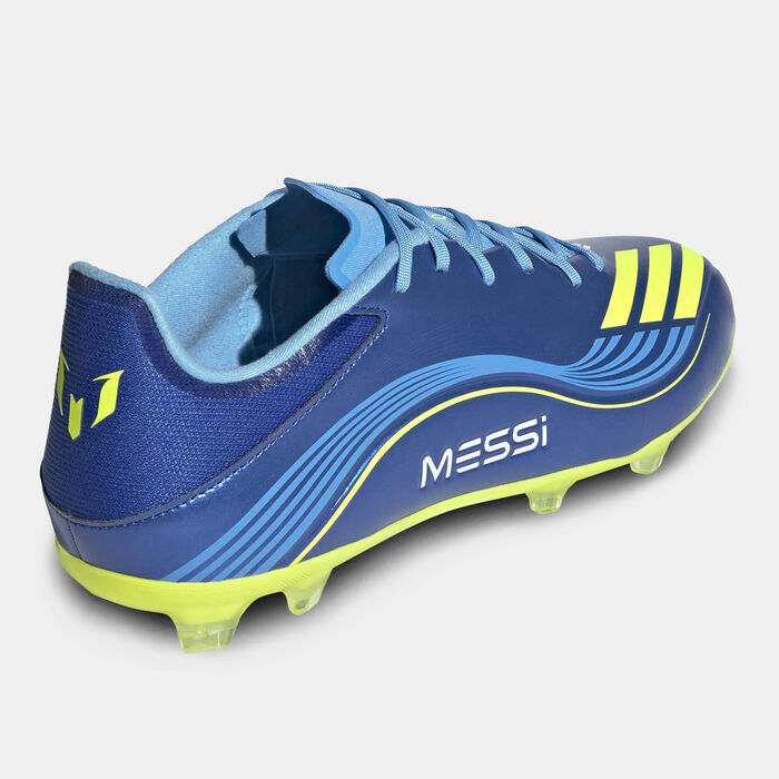 adidas Men's F50 Messi League Firm/Multi-Ground Football Shoes Blue adidas Men's F50 Messi League Firm/Multi-Ground Football Shoes Blue image number 2