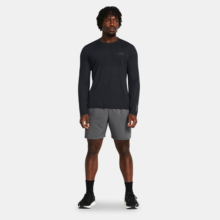 Under Armour Men's Launch Shorts Grey image number 2