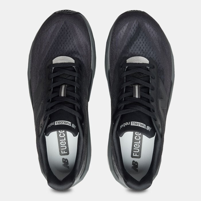 New Balance Men's FuelCell Rebel v5 Shoes Black New Balance Men's FuelCell Rebel v5 Shoes Black image number 4