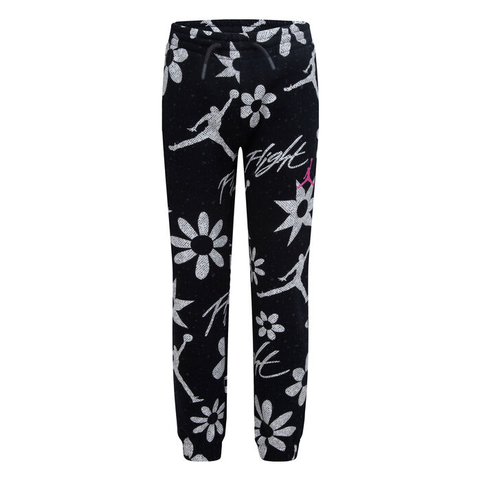 Nike Kids' Floral Flight Allover Print Sweatpants Black Nike Kids' Floral Flight Allover Print Sweatpants Black image number 2