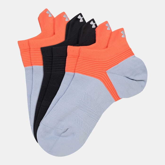 Under Armour UA ArmourDry™ Run Lite No Show Socks (2 Pack) Grey Under Armour UA ArmourDry™ Run Lite No Show Socks (2 Pack) Grey image number 0