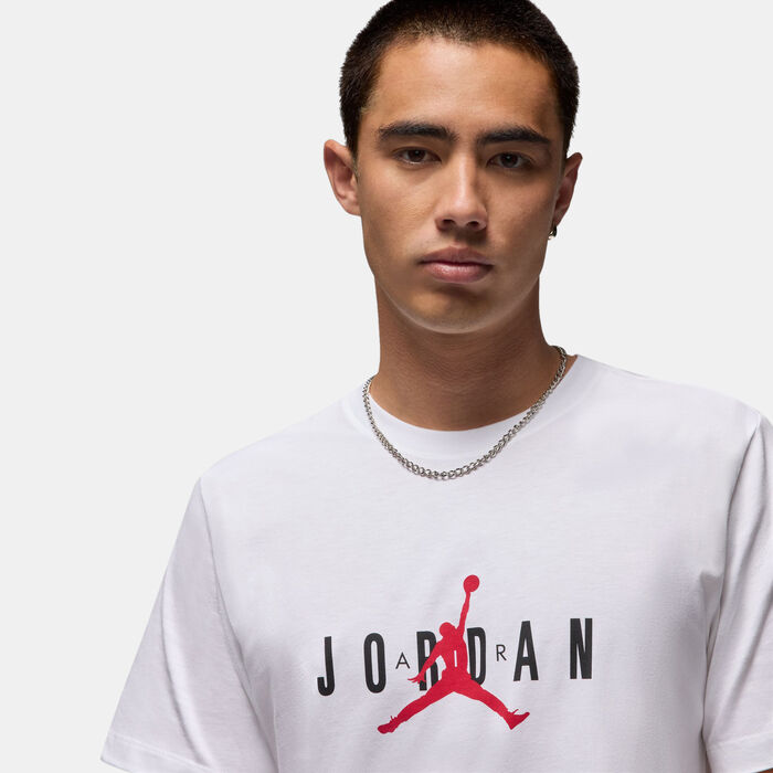 Jordan Men's Air Stretch T-Shirt White Jordan Men's Air Stretch T-Shirt White image number 3