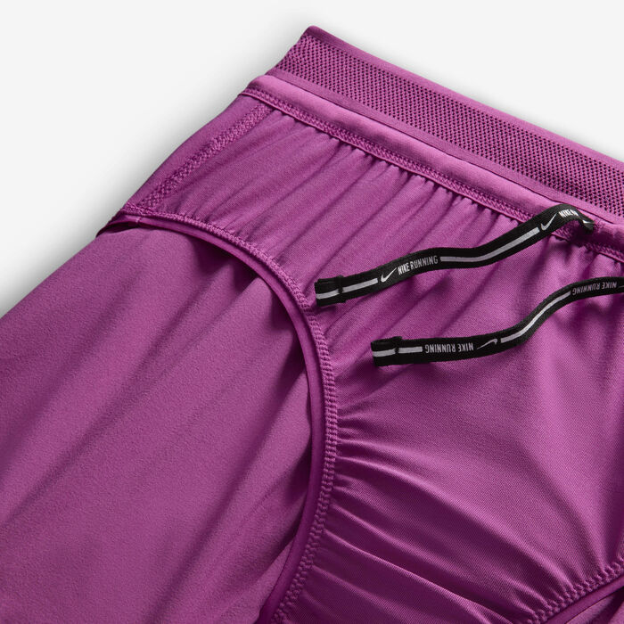Nike Women's AeroSwift Dri-FIT ADV Mid-Rise Running Shorts Pink Nike Women's AeroSwift Dri-FIT ADV Mid-Rise Running Shorts Pink image number 3