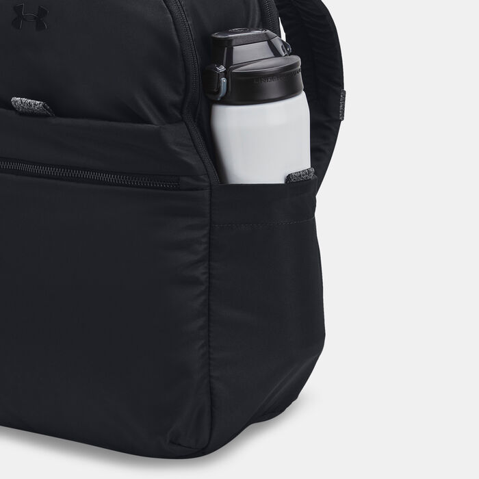 Under Armour Women's Studio Campus Backpack Black Under Armour Women's Studio Campus Backpack Black image number 3