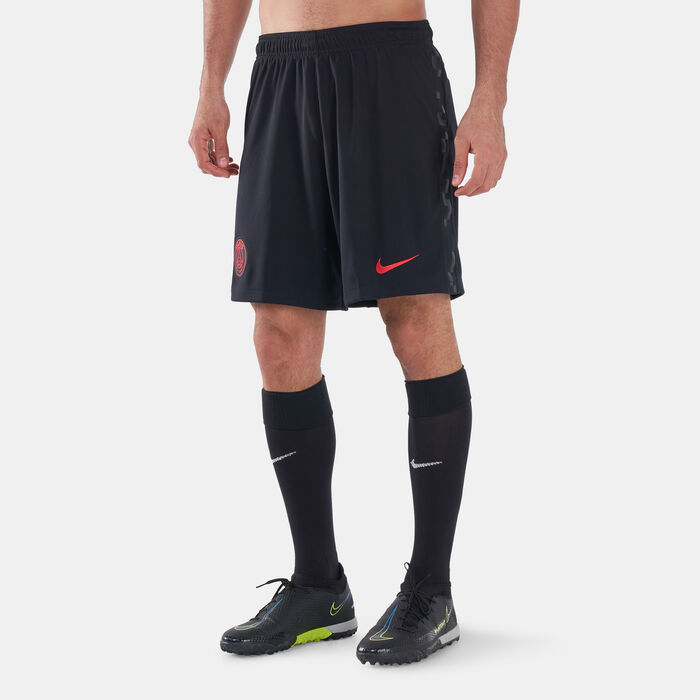 Nike Men's Paris Saint-Germain Stadium Third Shorts - 2021/22 Black Nike Men's Paris Saint-Germain Stadium Third Shorts - 2021/22 Black image number 0