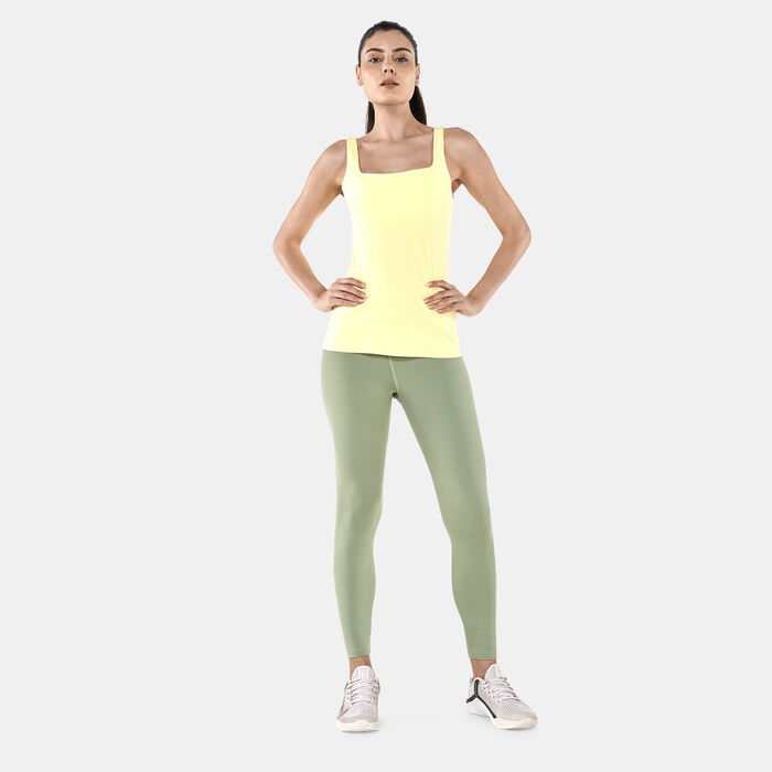 Nike Women's Yoga Luxe Tank Top Green Nike Women's Yoga Luxe Tank Top Green image number 2