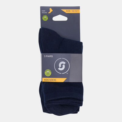 Sun and Sand Sports Kids' Crew Socks Blue Sun and Sand Sports Kids' Crew Socks Blue