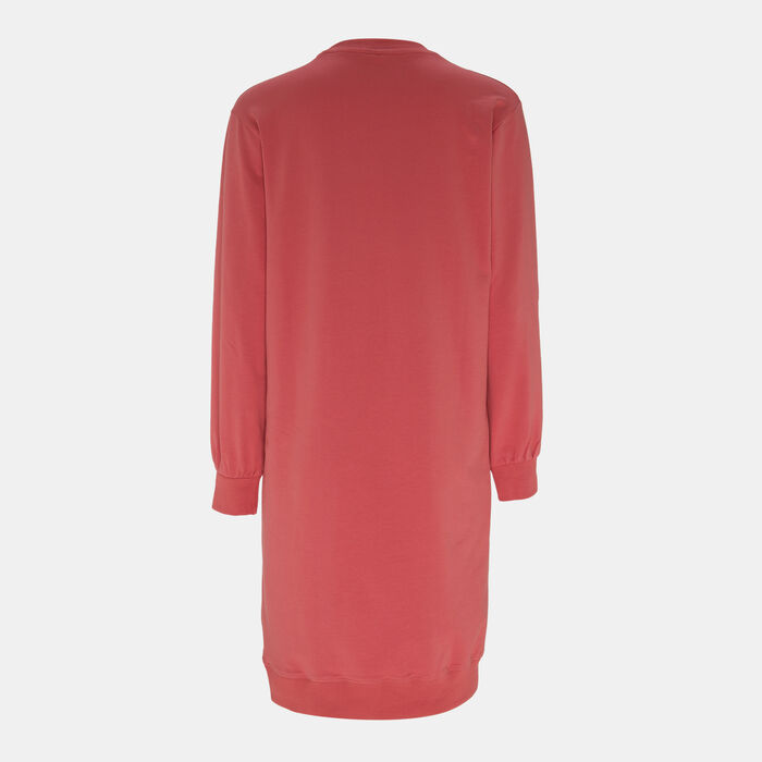 Sun and Sand Sports Women's Terry Dress Pink image number 1