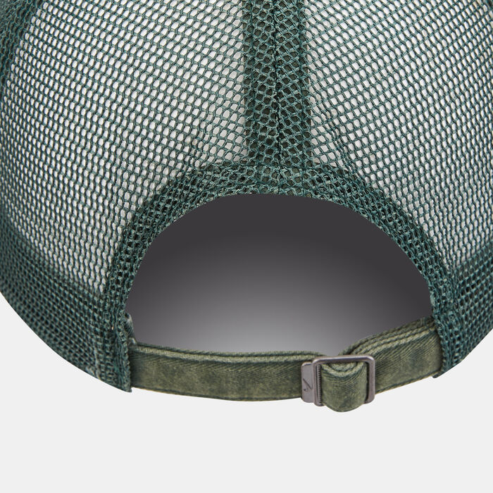 nike swoosh trucker cap