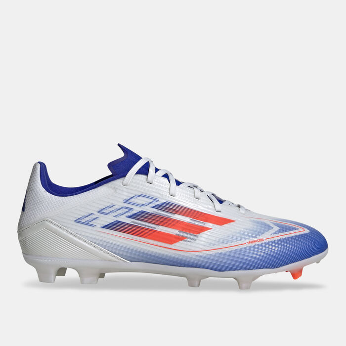 adidas Men's F50 League Multi-Ground Football Shoes White image number 0