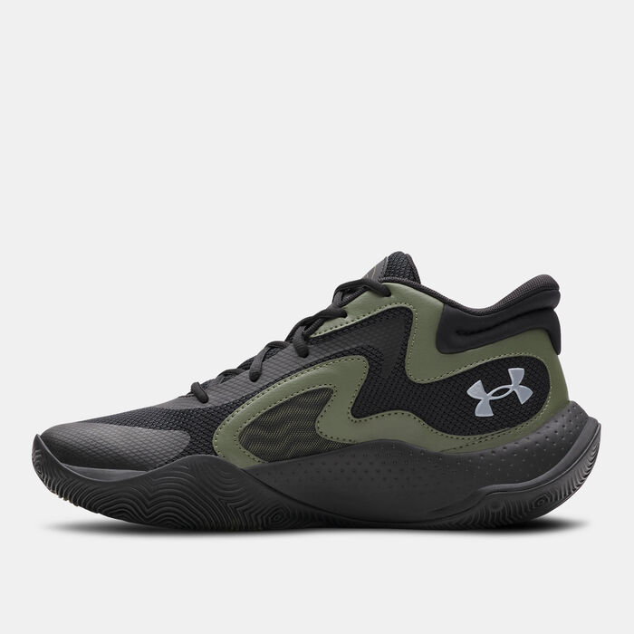 Under Armour Jet '25 Basketball Shoes Green image number 0
