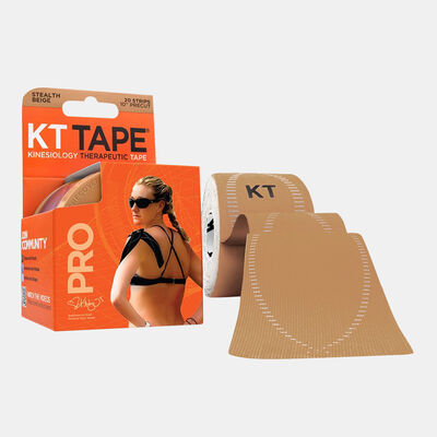KT Tape Pro Pre-Cut Therapeutic Sports Tape Strips (20 Strips) Beige KT Tape Pro Pre-Cut Therapeutic Sports Tape Strips (20 Strips) Beige
