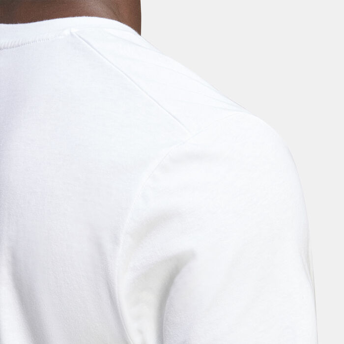 adidas Men's Terrex Classic Logo T-Shirt White adidas Men's Terrex Classic Logo T-Shirt White image number 4