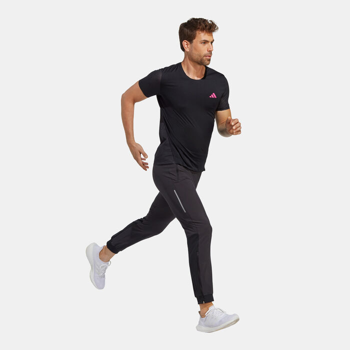 adidas Men's Adizero T-Shirt Black adidas Men's Adizero T-Shirt Black image number 2