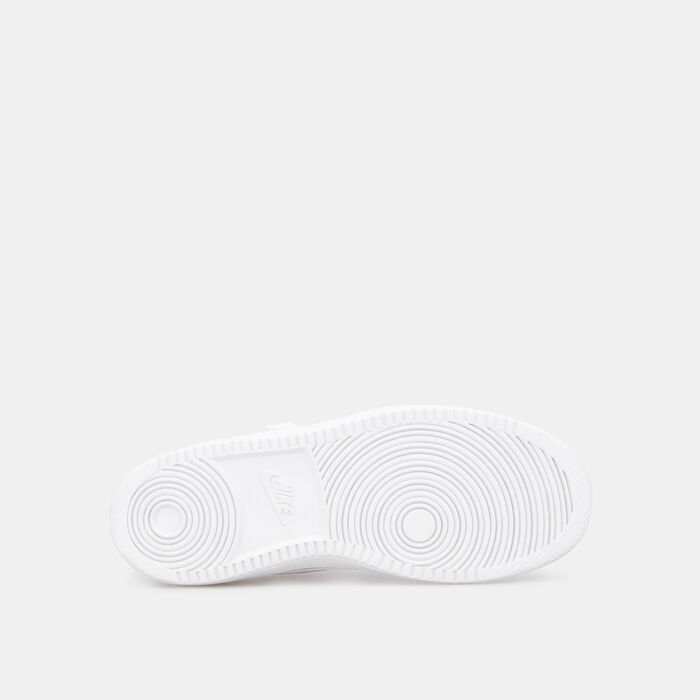 Nike Kids' Court Borough Low Basketball Shoe White Nike Kids' Court Borough Low Basketball Shoe White image number 3